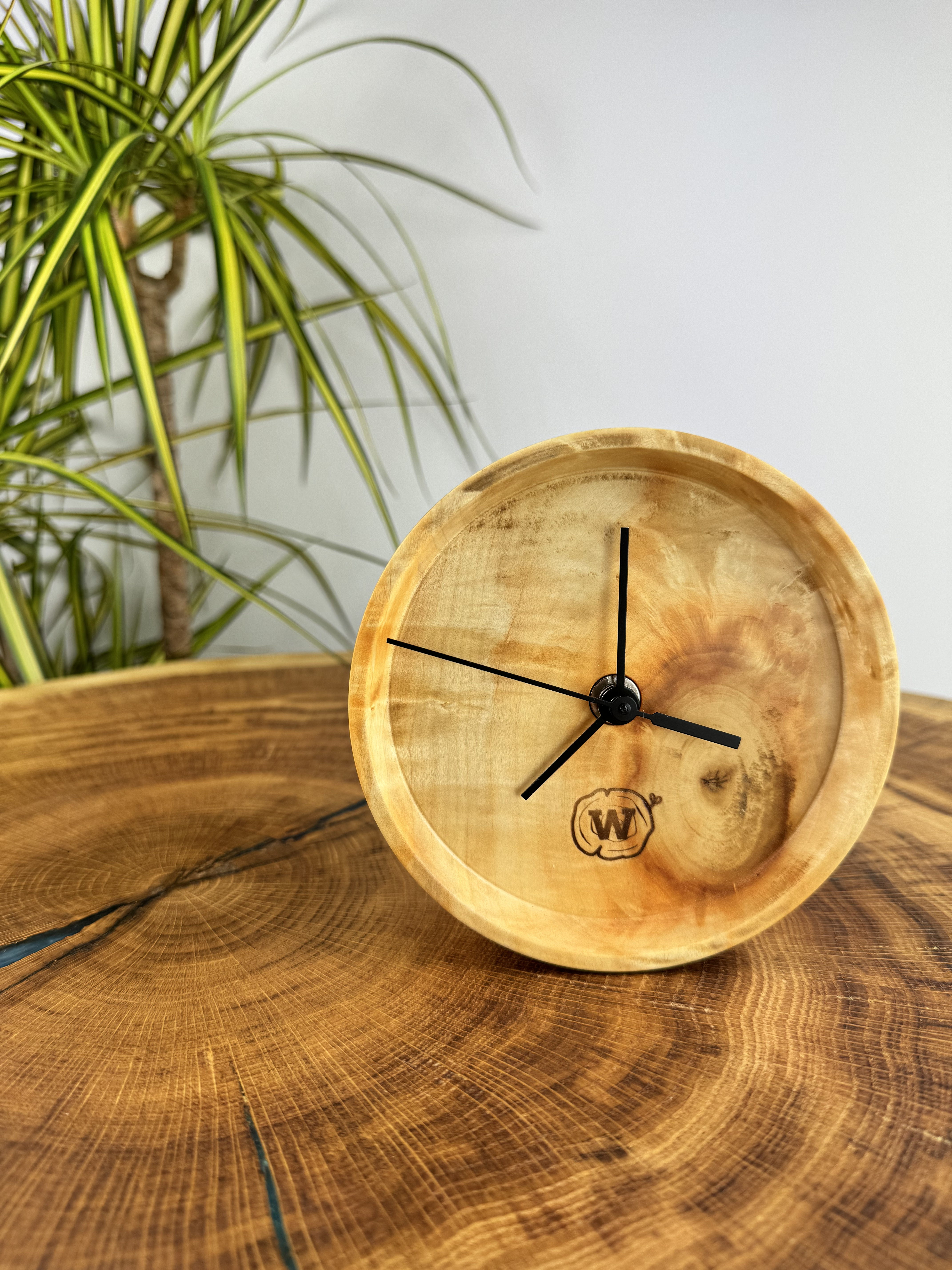 Dřevěné hodiny Gianna